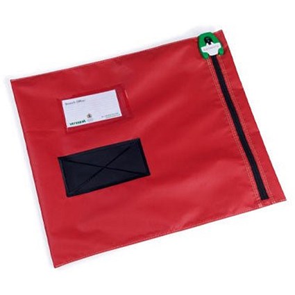 Versapak Small Mailing Pouch, 381x355mm, Red