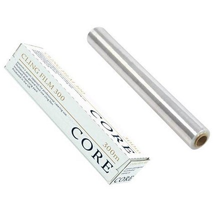 Core Professional Cling Film Cutterboxes, 45cm x 300m