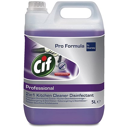 Cif Pro-Formula Safeguard 2in1 Disinfectant Solution, 5 Litres