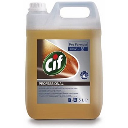 Cif Professional Wood Floor Cleaner, 5 Litres