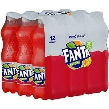 Fanta Fruit Twist Zero, 12x500ml Bottles