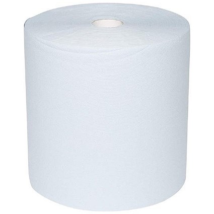 WypAll L10 1 Ply Jumbo Wiping Paper Rolls, 380x330mm, Blue, 1000 Sheets