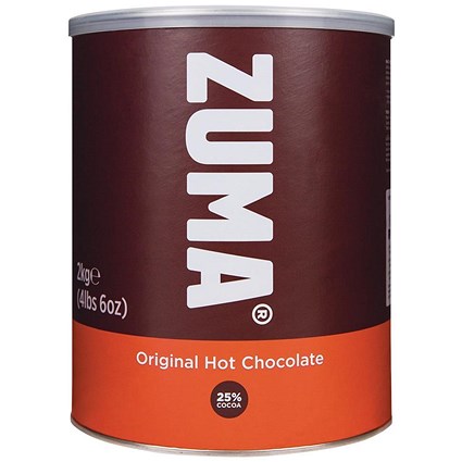 Zuma Original Hot Chocolate Powder, 2kg