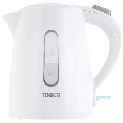 Tower Essentials Kettle, 1 Litre, 2.2kw, White