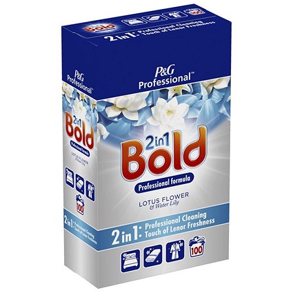 Bold 2in1 Professional Lotus Flower & Lily Detergent Powder, 100 Washes