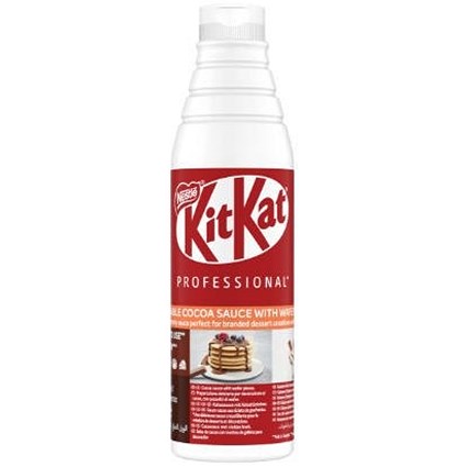 KitKat Squeezable Cocoa Sauce With Wafer Pieces, 1kg