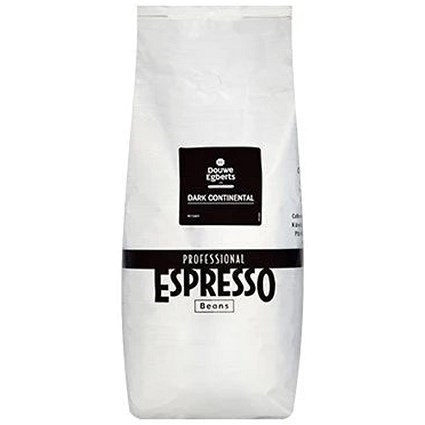 Douwe Egberts Continental Dark Espresso Beans, 1kg