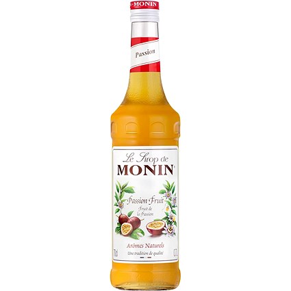 Monin Passion Fruit Syrup, 700ml, Glass Bottle