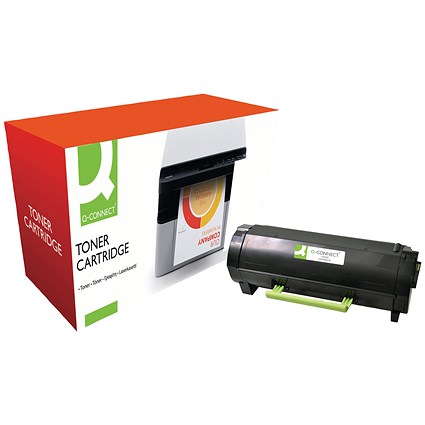 Q-Connect Lexmark MS610 Compatible Solution Toner Black 50F2U00-COMP