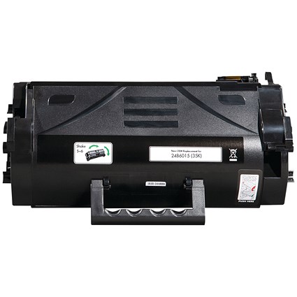 Q-Connect Lexmark 24B6015 Compatible Black Toner 24B6015-COMP