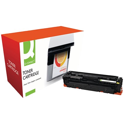 Q-Connect Compatible Solution HP Jet Intelligence CF412A Yellow Toner Cartridge M452AYVAS