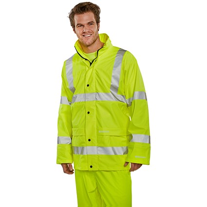 Beeswift Super B-Dri Breathable Jacket, Saturn Yellow, Large