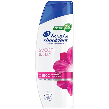 Head & Shoulders Smooth & Silky Shampoo, 250ml, Pack of 6