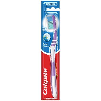 Colgate Extra Clean Medium Toothbrush, Pack of 12