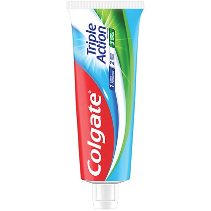 Colgate Triple Action Pump Toothpaste, 75ml, Pack of 12