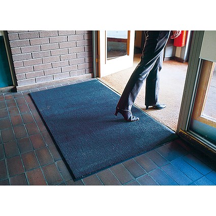 VFM Blue Economy Entrance Mat 1200x1800mm (Slip resistant with stain resistant backing)