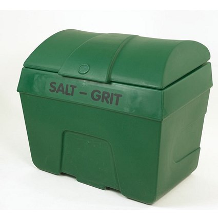 Slingsby Heavy Duty Salt and Grit Bin without Hopper Feed, 400 Litre, Green