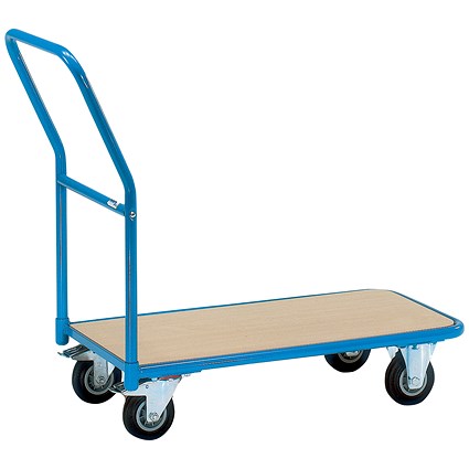 VFM Economy Store Room Trolley 200kg Blue /Brown 357363