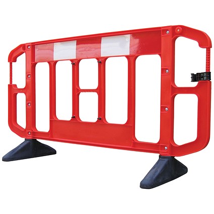 Titan 2 Metre Red Barrier (2 Pack)