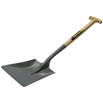 Standard Open Socket No2 T Handle Shovel Black