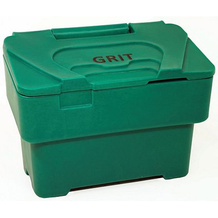 Salt and Grit Bin with Optional Locking, 115 Litre, Green