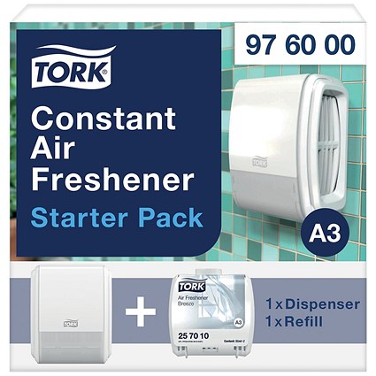 Tork Starter Pack Constant Air Freshener, White