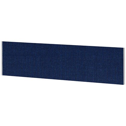 Impulse Plus Desk Screen, 1500x450mm, Royal Blue