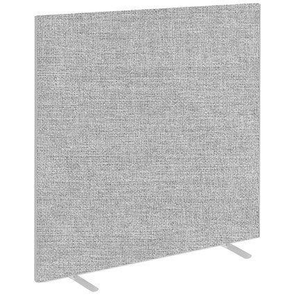 Impulse Plus Floor Screen, 1500x1800mm, Light Grey