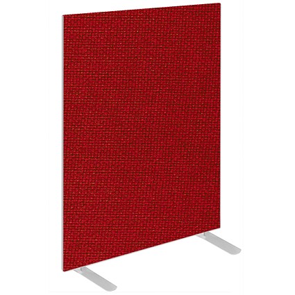 Impulse Plus Floor Screen, 800x1200mm, Burgundy