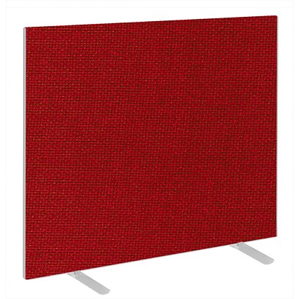 Impulse Plus Floor Screen, 1200x1200mm, Burgundy