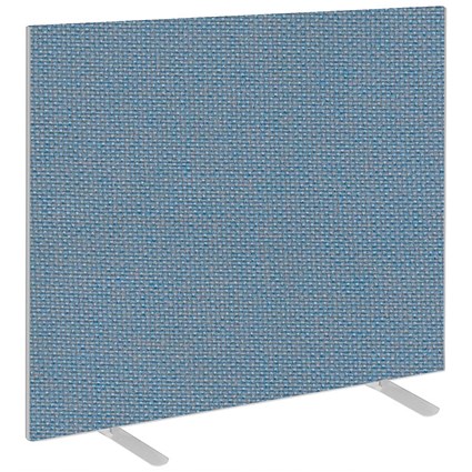 Impulse Plus Floor Screen, 1400x1200mm, Sky Blue