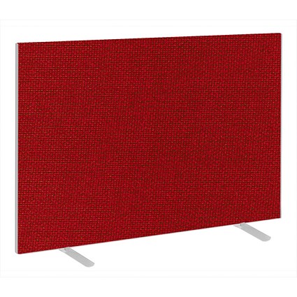 Impulse Plus Floor Screen, 1600x1200mm, Burgundy