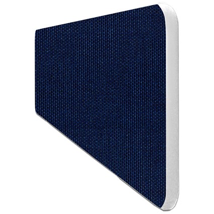 Impulse Plus Desk Screen, 600x400mm, Royal Blue