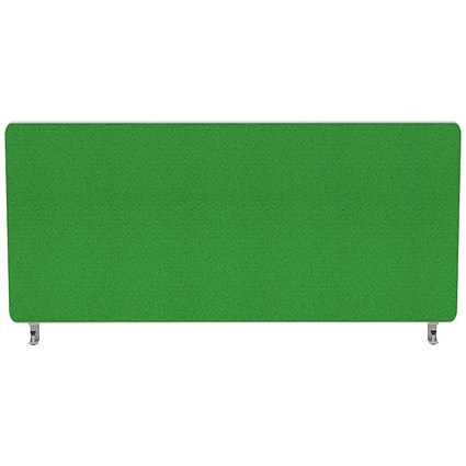 Impulse Plus Desk Screen, 800x400mm, Palm Green