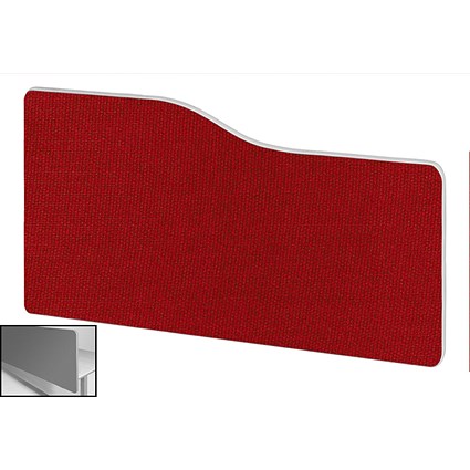 Impulse Plus Wave Backdrop Screen, 800x400mm, Burgundy