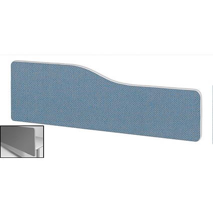 Impulse Plus Wave Backdrop Screen, 1500x300mm, Sky Blue