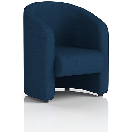 Lamport Armchair, With Black Feet, In X2 Fabric, Calculus