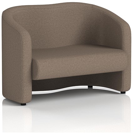 Lamport 2 Seater Sofa, With Black Feet, In X2 Fabric, Theory