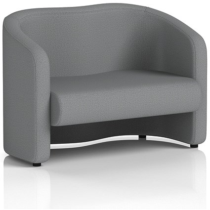 Lamport 2 Seater Sofa, With Black Feet, In Synergy Fabric, Partner