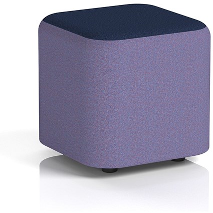 Harlestone Small Square Stool, In Synergy Fabric, Order Body Alike Top