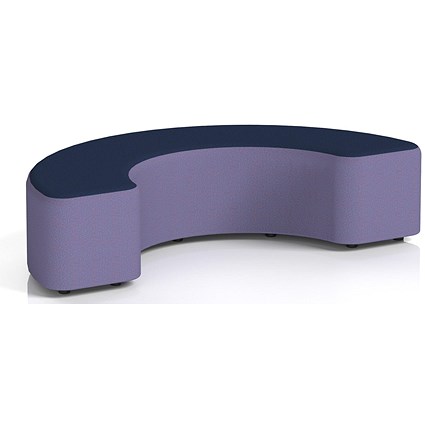 Harlestone 180 Degree Stool, In Synergy Fabric, Order Body Alike Top