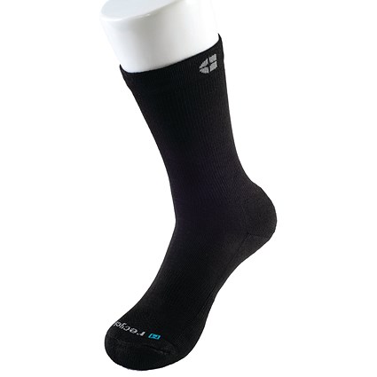 Shoes For Crews Crew Sock Recycled Black Size Small