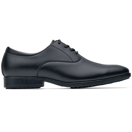 Shoes For Crews Ambassador II Mens Leather Dress Shoes, Black, 11