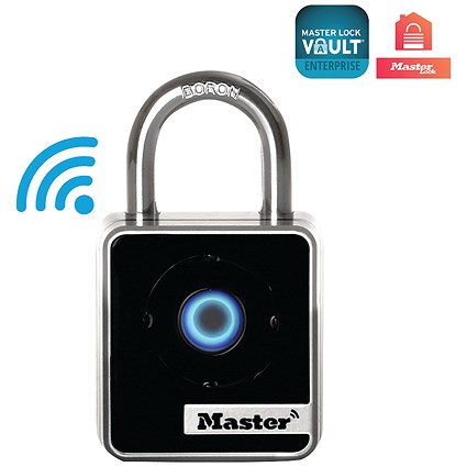 Master Lock Indoor Bluetooth Padlock, Black