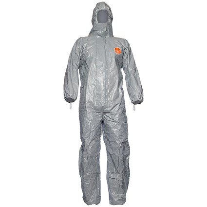 Tychem 6000 F Coverall, Grey, 2XL