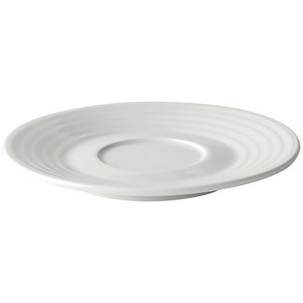 Anton B Edge Coupe Saucer, 5cm, Pack of 6