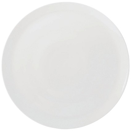 Pure White Pizza Plate, 32cm, Pack of 6