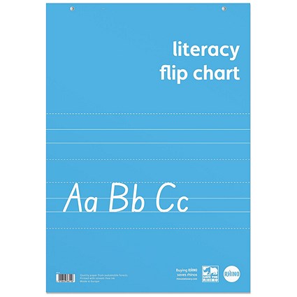 Rhino Education Literacy Flipchart, A1, Pack of 5