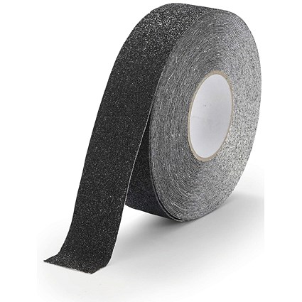 Durable Duraline Grip+ Formfit Strong Safety Anti Slip Tape, 50mm x 15m, Black