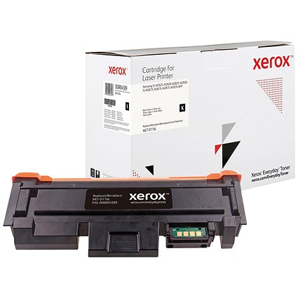 Xerox Everyday Remanufactured Toner Cart Black Compatible With Samsung MLT-D116L 006R04589